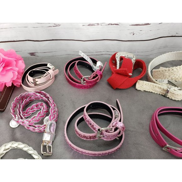 Lot Of 20 Kid Sizes Small And Medium Various Brands Belts - Picture 13 of 16